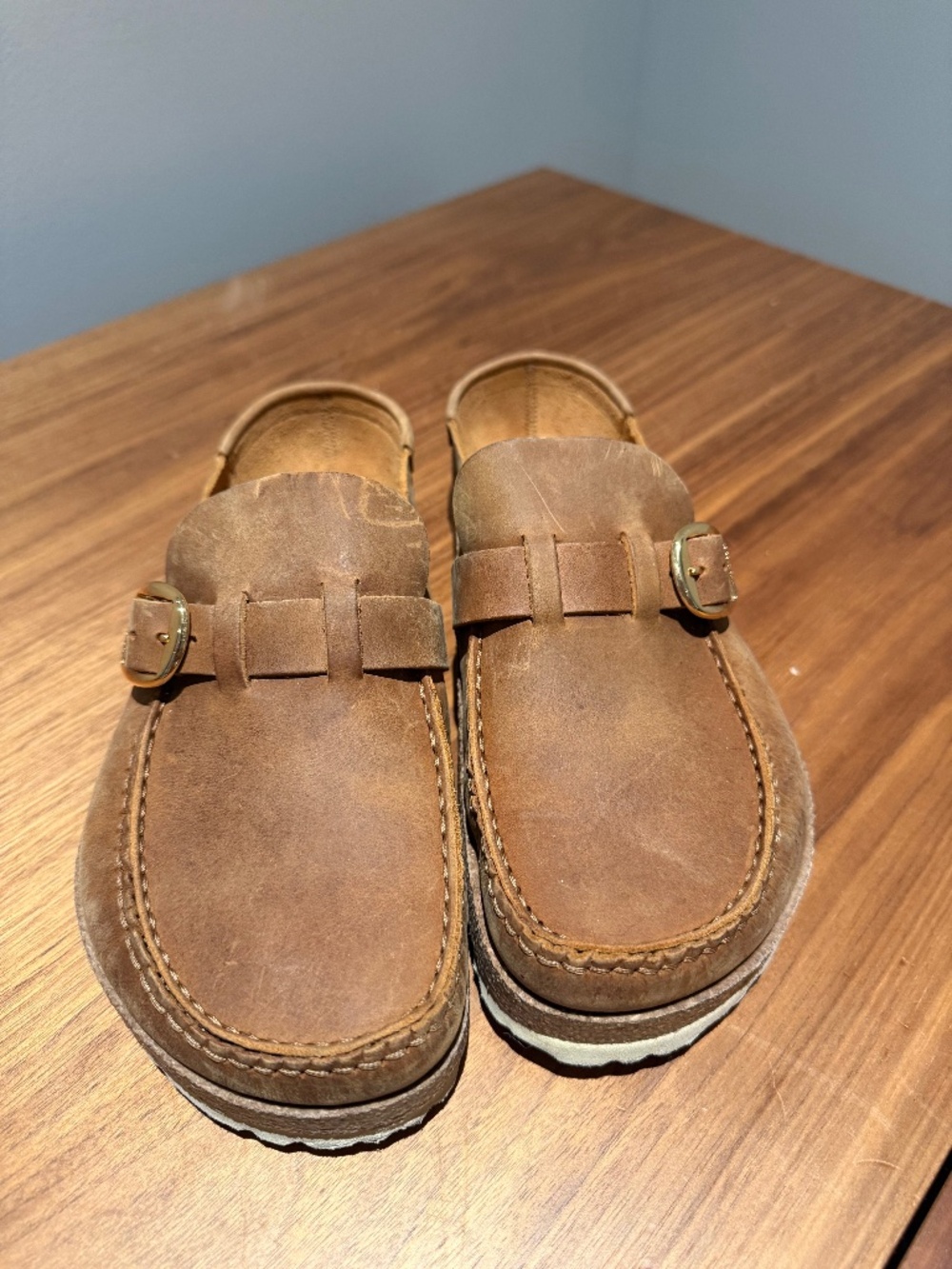 Birkenstock Buckley Cognac Size 39